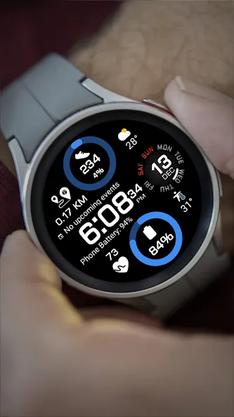 Digital Color WearOS NTV570 screenshot 19