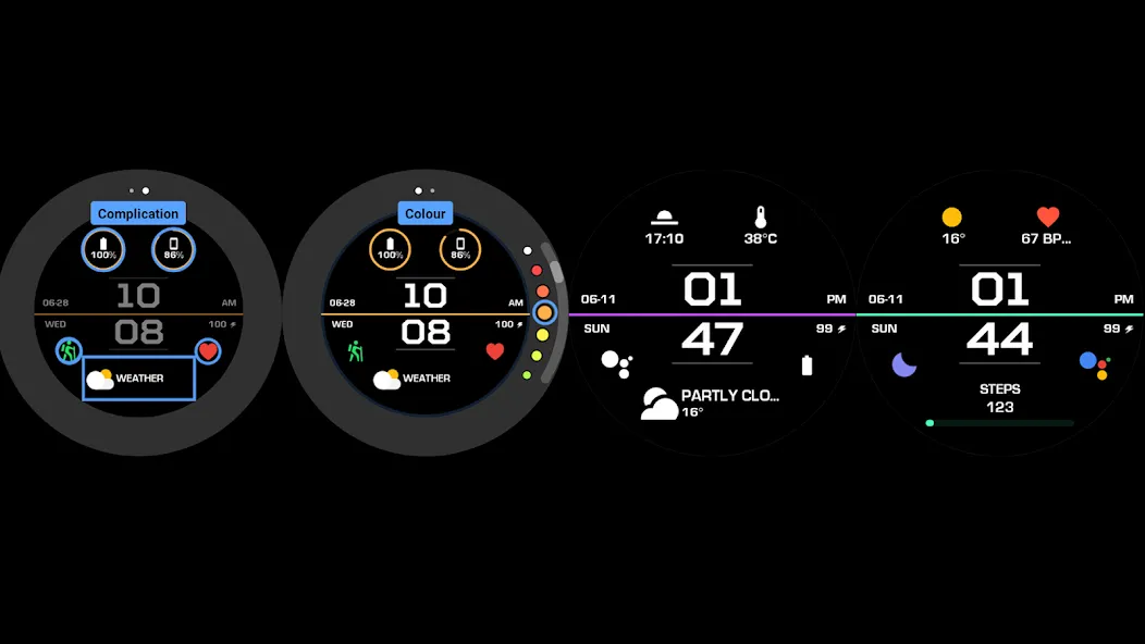 Night Beam - watch face screenshot 16