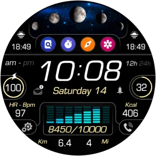 Digital Master Lunar Face IN97 screenshot 20