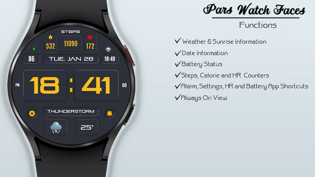 Suva Digital Watch Face screenshot 5