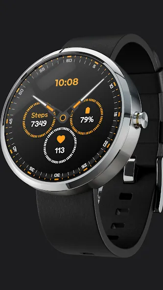 A4 Analog Watch Face screenshot 4