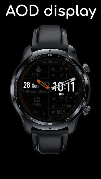 Digital Watch Face CUE105 screenshot 3