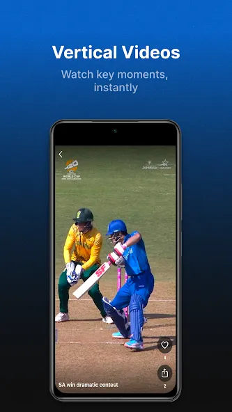 ESPNcricinfo - Live Cricket screenshot 2