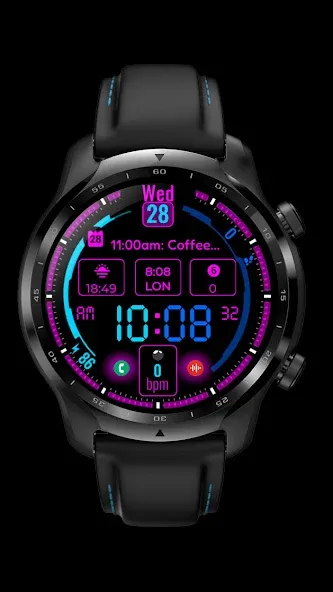 Hybrid Watch Face CUE140 screenshot 5