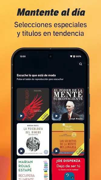Audible:audiolibros y podcasts screenshot 3