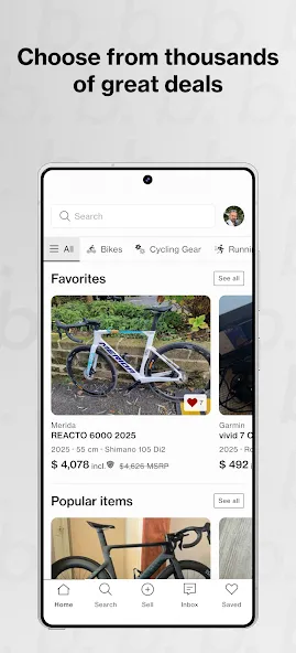 buycycle: Bikes & Sports Gear screenshot 4