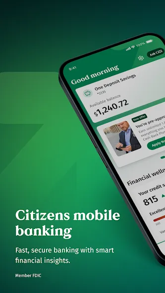 Citizens Bank Mobile Banking screenshot 1