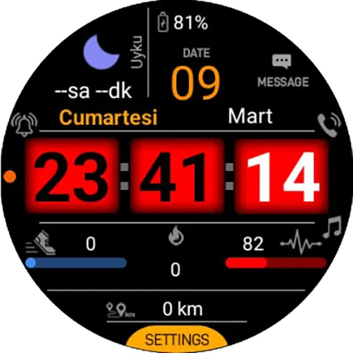 SO993 Watchface screenshot 29