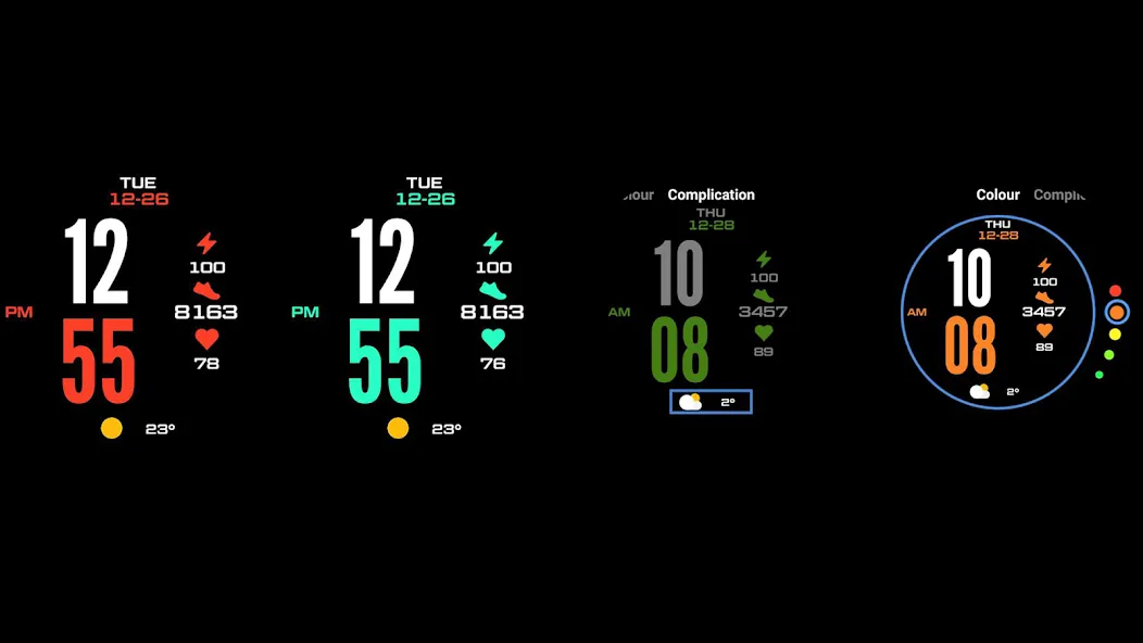 Nighty Digital 22 - watch face screenshot 16