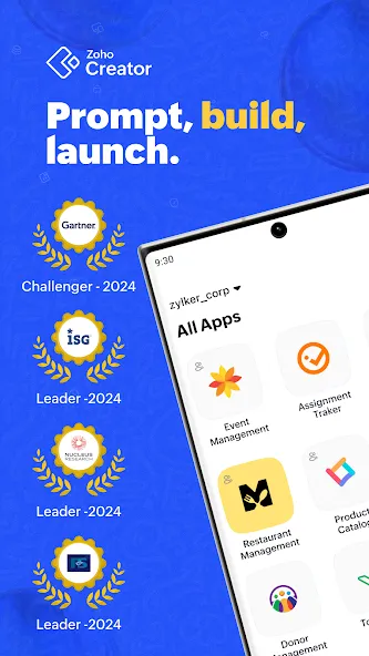 Zoho Creator:Low-code Platform screenshot 1