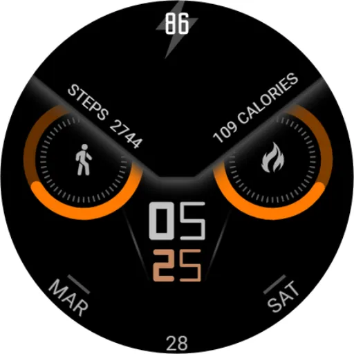 Watch Face Wear OS Minimal screenshot 23