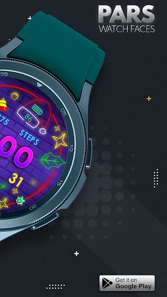 Pars Christmas Watch Face screenshot 3