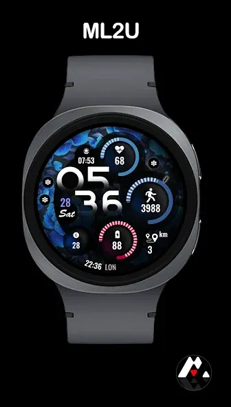 ML2U 116 Watch Face screenshot 4