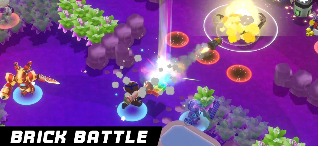 BATTLE BEARS HEROES Mini MOBA screenshot 5