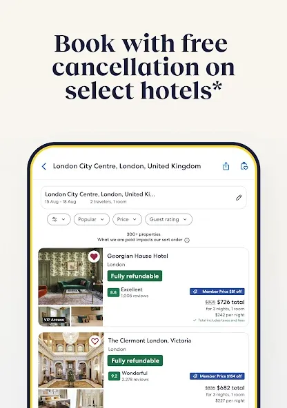 Expedia: Hotels, Flights, Cars screenshot 15