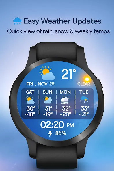 Weather Forecast for Wear OS screenshot 4