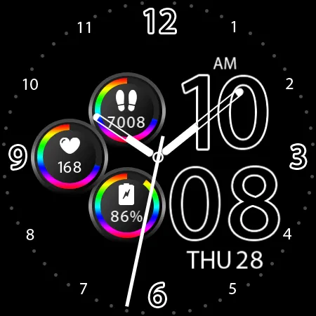 Key050 Analog Watch Face screenshot 27