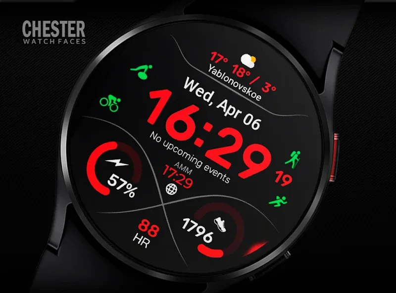 Chester Serenity watch face screenshot 4