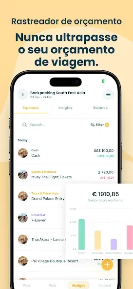 Stippl: Planejador de Viagens screenshot 4