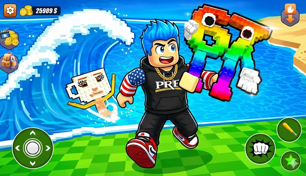 Escape Tsunami: Save Brainrots screenshot 1