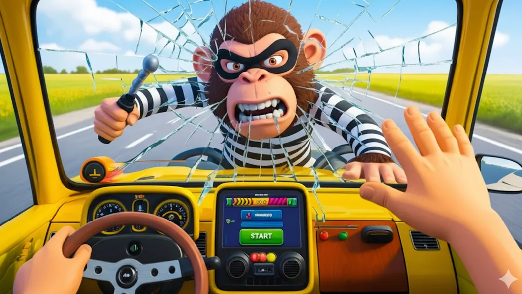 Crazy Prankster Taxi Driver screenshot 2