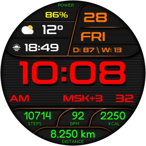 DIGI DARLAN Watch face screenshot 17