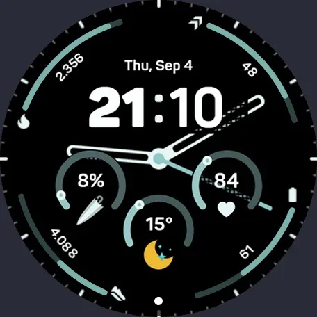 Umbra Hybrid Watch Face screenshot 30