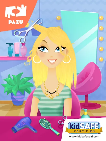 Salão de cabeleireiro meninas screenshot 8