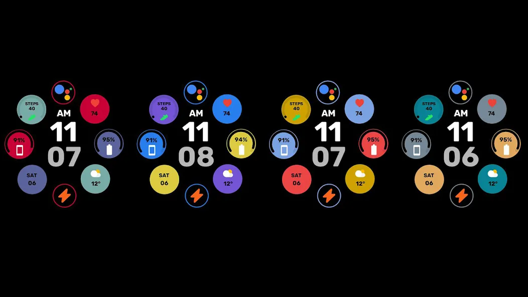 Nighty Digital 31 - watch face screenshot 16