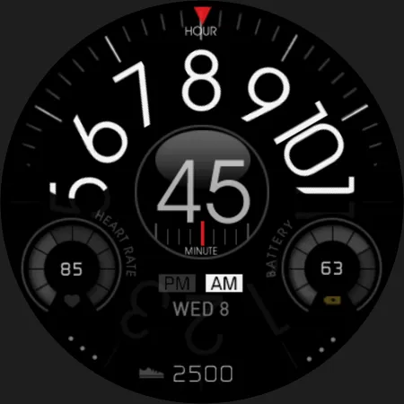 UsA Scalar Watch Face - USA103 screenshot 22