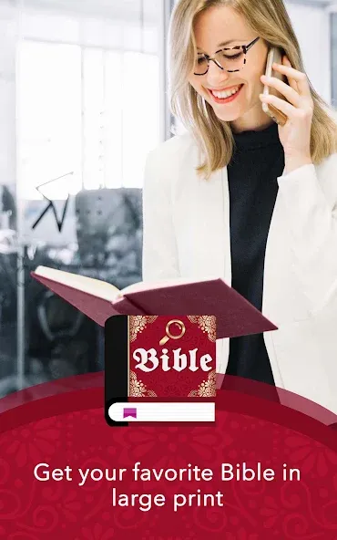 Large print Bible in english screenshot 8