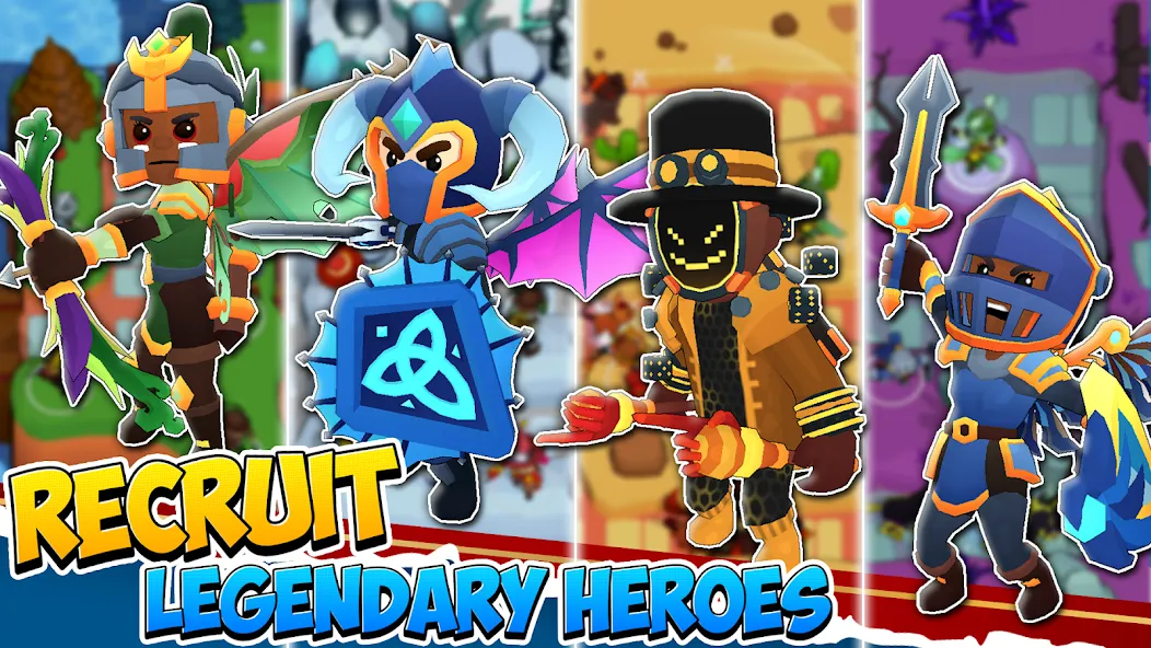 Idle Hero TD defensa de torres screenshot 6