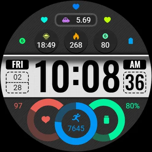 ZKin Watch Dark Color Function screenshot 34