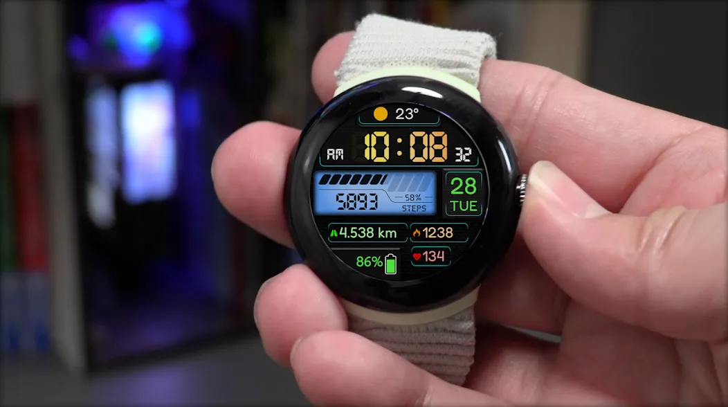 STENADO Sport URX64 Watch face screenshot 5