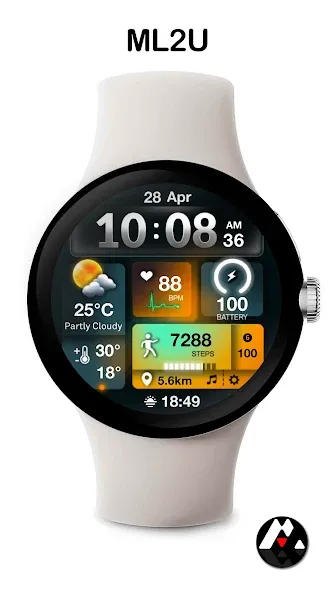 ML2U 241 Watch Face screenshot 3