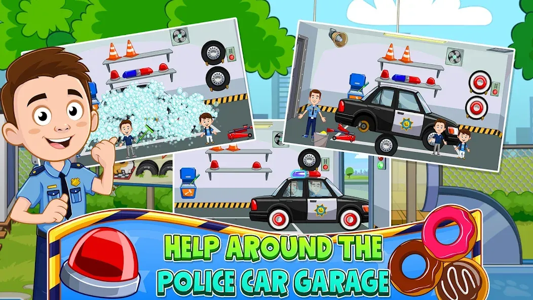 My Town: Police Games for kids screenshot 4