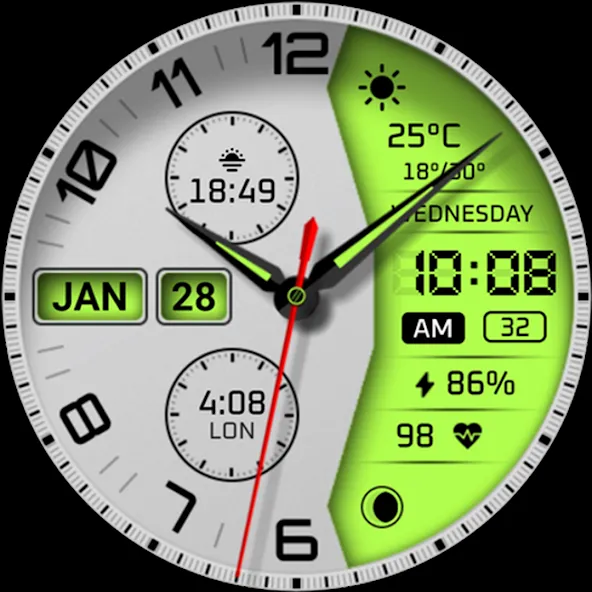 Watch face 10h08.com #114 screenshot 27