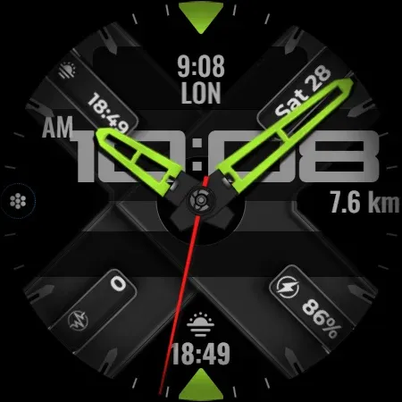 Hybrid Watch Face CUE135 screenshot 8