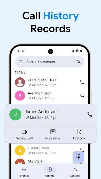 Contacts screenshot 1