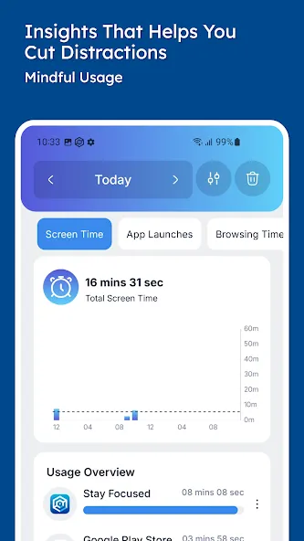 Stay Focused: Site/App Blocker screenshot 3