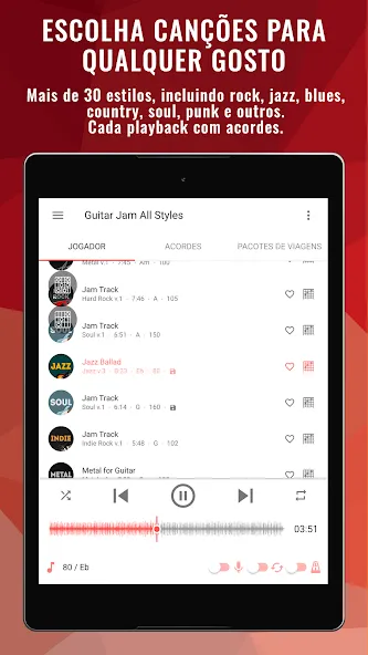 Backing Tracks Guitar Jam Pro screenshot 9