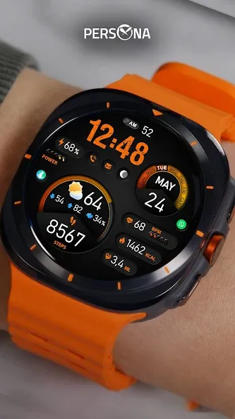 PER15 Sport Digital Watch Face screenshot 31