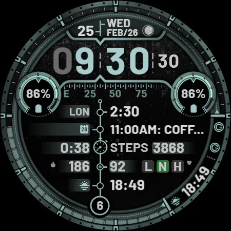 Digital Watch Face: DIGI 4 screenshot 11