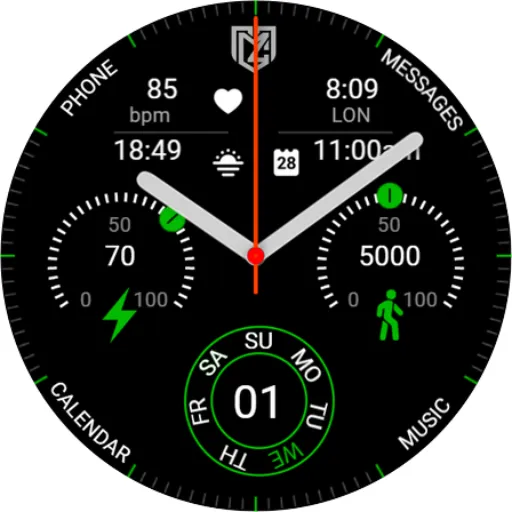Analog Watch Face screenshot 22