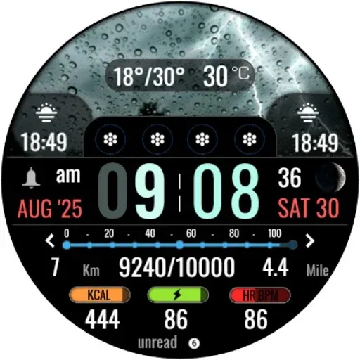 Animated Weather Informer IW13 screenshot 20