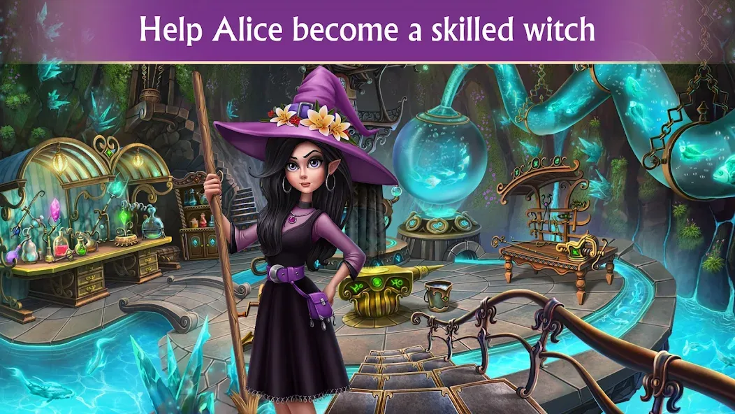 Spellchanted Puzzle Adventure screenshot 1