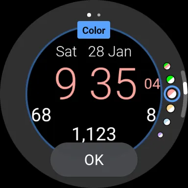 Big Font Watch Face screenshot 8