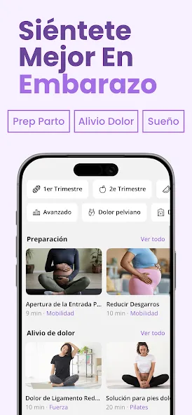 FitMama: Embarazo & Postnatal screenshot 3