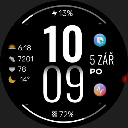 PW50 Digital Watch Face screenshot 26