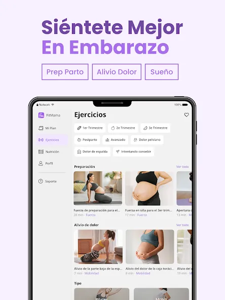 FitMama: Embarazo & Postnatal screenshot 11